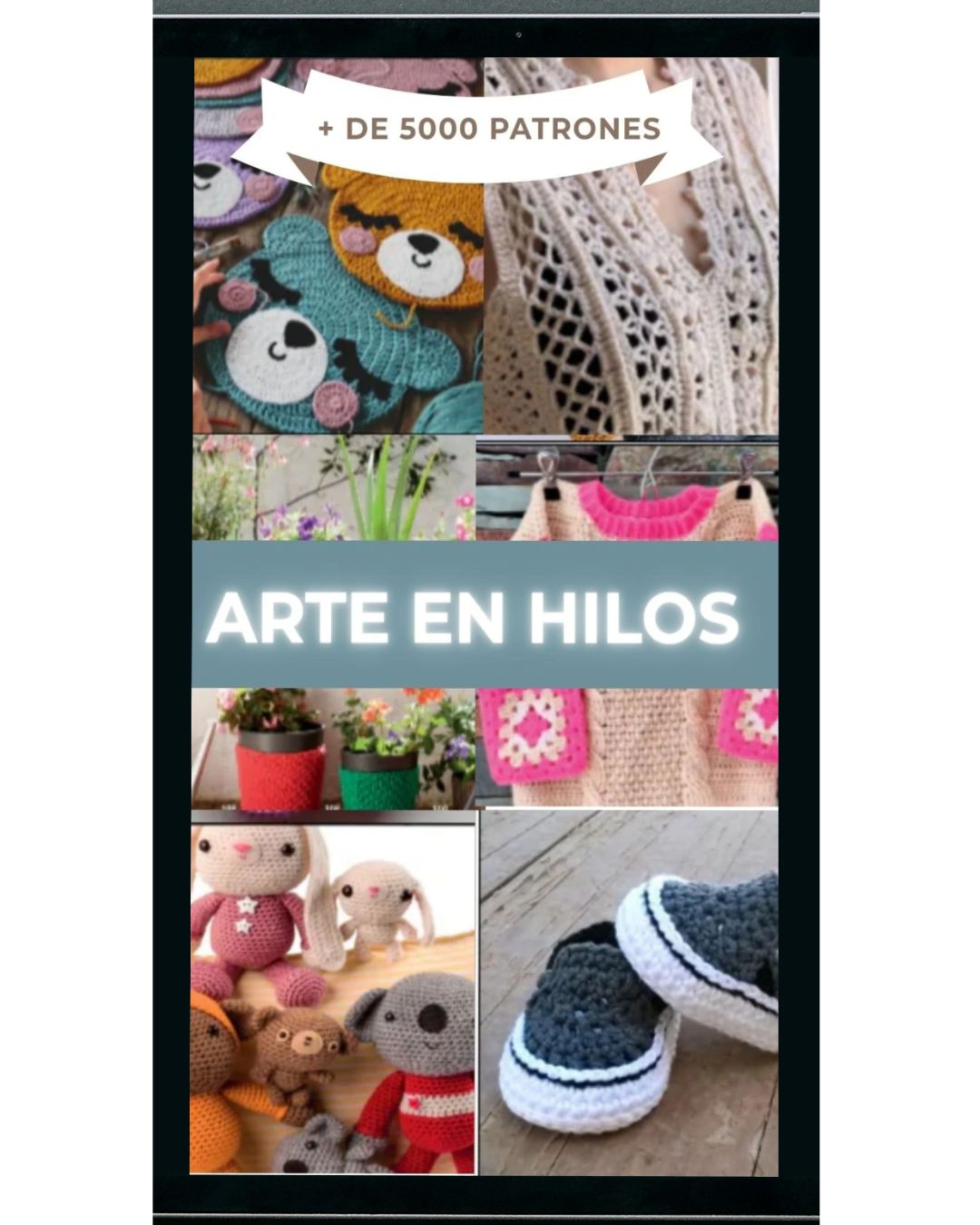 Arte en Hilos Creativos Crochet — Un libro digital con estilo, tendencias + Bonos premium incluidos